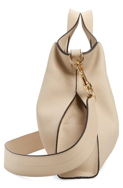 Shop See By Chloé Joan Leather Shoulder Bag In Cement Beige 24h