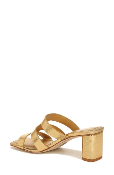 Shop Sarto By Franco Sarto Flexa Carly Slide Sandal In Gold