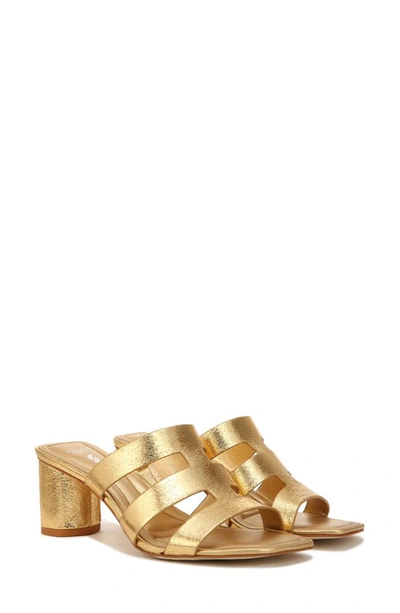Shop Sarto By Franco Sarto Flexa Carly Slide Sandal In Gold