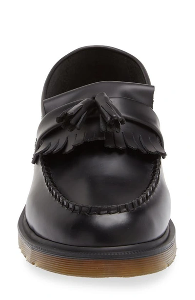 Shop Dr. Martens' Adrian Loafer In Black Polished Smooth