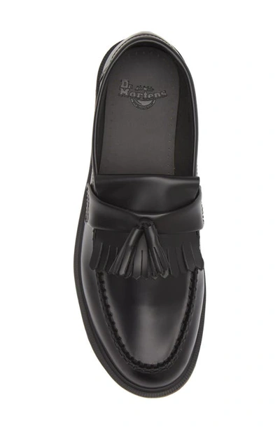 Shop Dr. Martens' Adrian Loafer In Black Polished Smooth