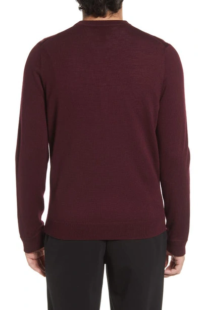 NORDSTROM NORDSTROM WASHABLE MERINO CREWNECK SWEATER 