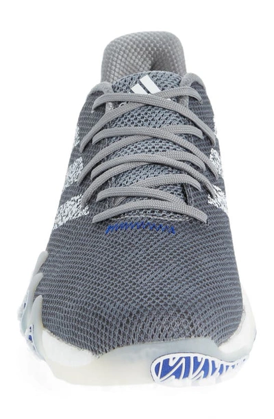 Shop Adidas Golf Codechaos 22 Waterproof Spikeless Golf Shoe In Grey Three/ White/ Grey Six