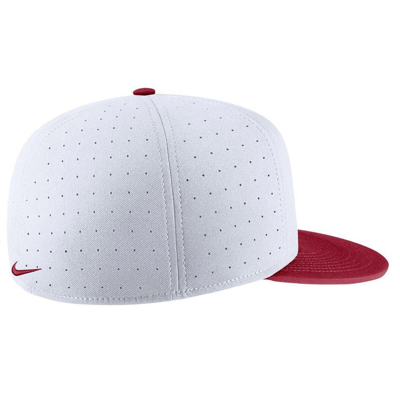 Shop Nike White Alabama Crimson Tide Aero True Baseball Performance Fitted Hat