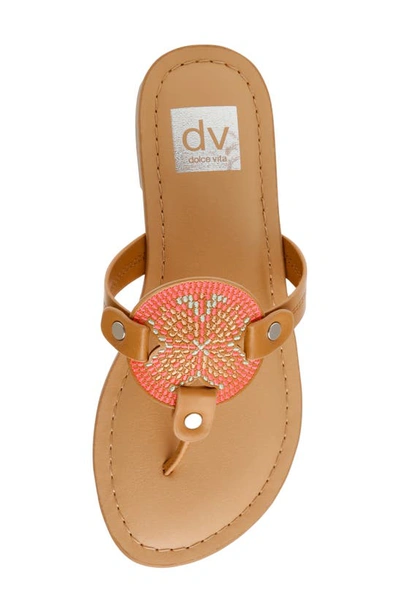 Shop Dolce Vita Cutesy Sandal In Tan Multi