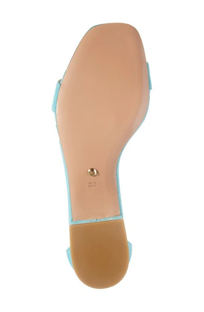 Shop Pelle Moda Nita Ankle Strap Sandal In Aqua