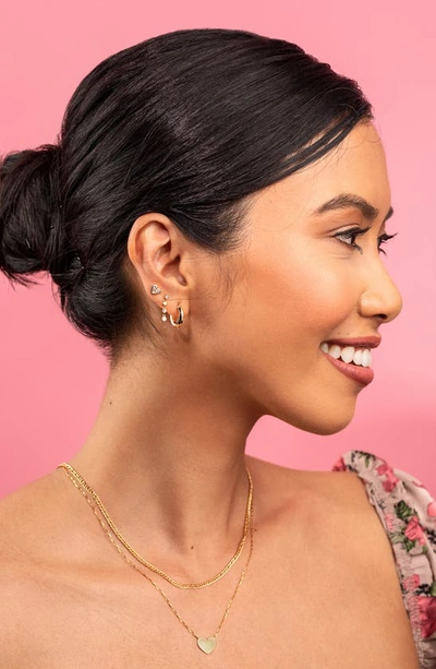 Bony Levy Aviva Diamond Bezel Drop Earrings In 18k Yellow Gold