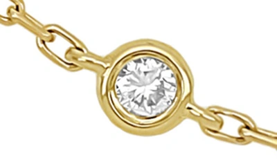 Shop Bony Levy Aviva Diamond Station Bracelet In 18k Yellow Gold