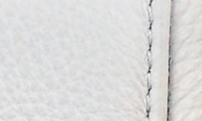 Shop Liselle Kiss Meli Leather Top Handle Bag In White Pebble
