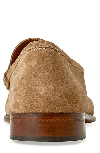 Shop Bruno Magli Trieste Bit Loafer In Taupe Suede