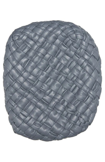 Bottega Veneta Mini Piero Intrecciato Leather Bucket Bag In Thunder