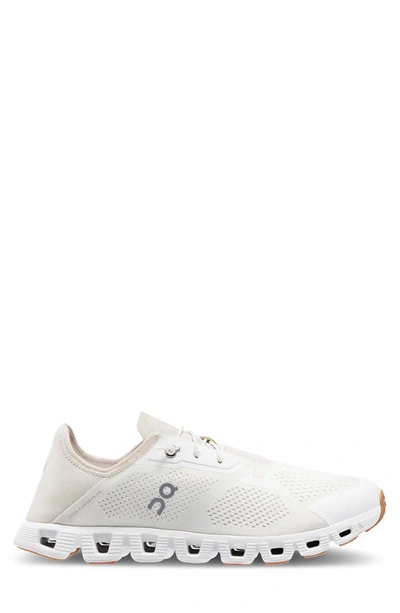 Shop On Cloud 5 Coast Sneaker In Undyed White/ Pearl