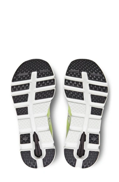 On Cloudrunner Running Shoe In White/ Seedling