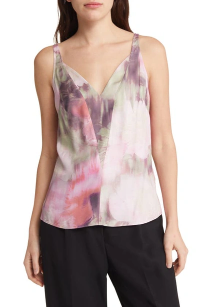 Shop Ted Baker Nethiia Floral Print Camisole In Coral