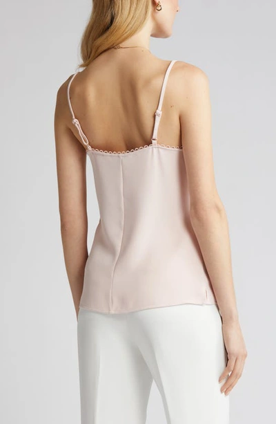 Shop Ted Baker Andreno Picot Edge Camisole In Light Beige
