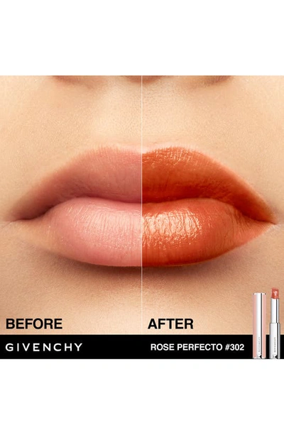 Shop Givenchy Rose Hydrating Lip Balm In N302