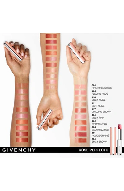 Shop Givenchy Rose Hydrating Lip Balm In N111