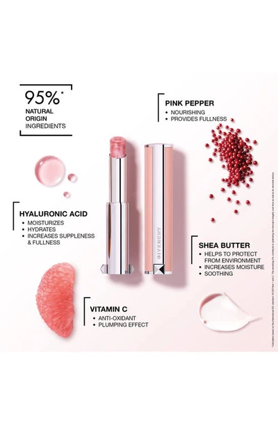 Shop Givenchy Rose Hydrating Lip Balm In N111