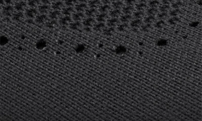 Shop Johnston & Murphy Upton Knit Wingtip In Black