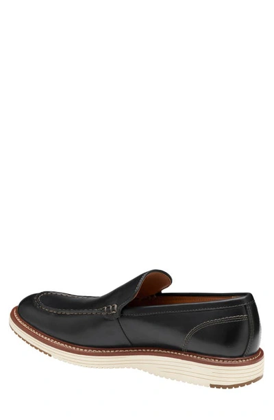 Shop Johnston & Murphy Upton Venetian Loafer In Black