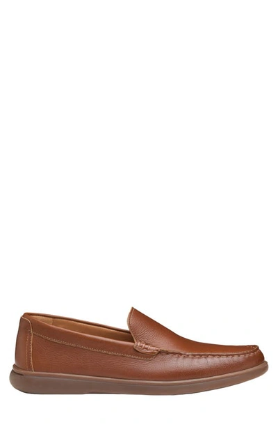 Johnston & Murphy Brannon Venetian Loafer In Tan