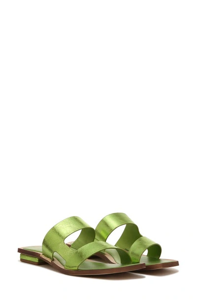 Shop Sarto By Franco Sarto Emily Slide Sandal In Lime