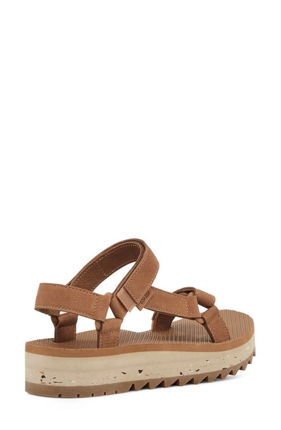 Teva Universal Ceres Sandal In Honey Brown