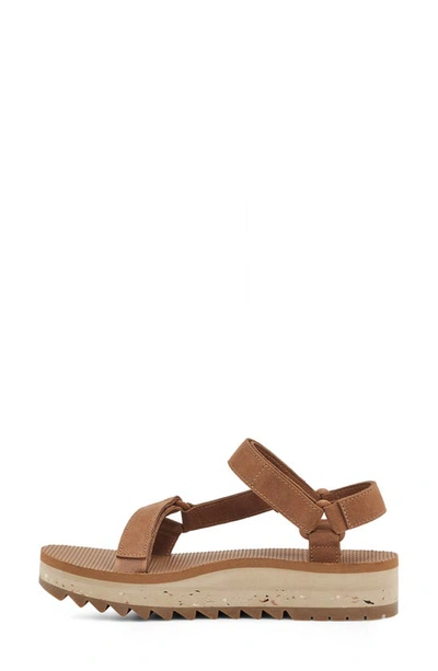 Shop Teva Universal Ceres Sandal In Honey Brown