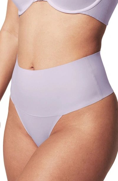 Shop Spanx Undie-tectable Thong In Light Orchid