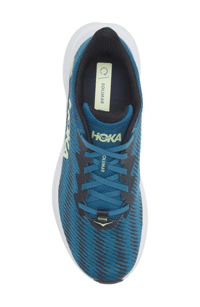 Shop Hoka Solimar Running Shoe In Blue Coral / Butterfly