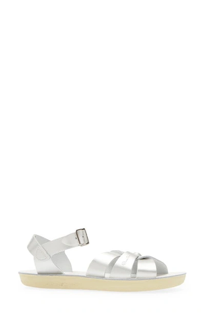 Shop Salt Water Sandals By Hoy Swimmer Sandal In Silver