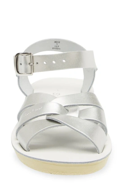 Salt Water Sandals By Hoy Swimmer Sandal In Silver