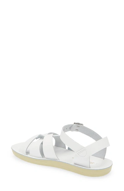 Shop Salt Water Sandals By Hoy Swimmer Sandal In White