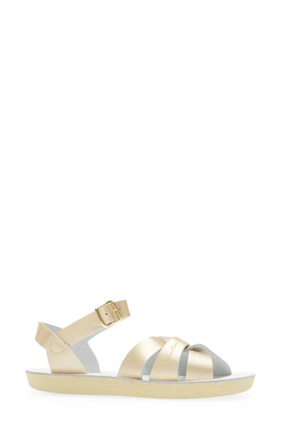 Shop Salt Water Sandals By Hoy Swimmer Sandal In Gold