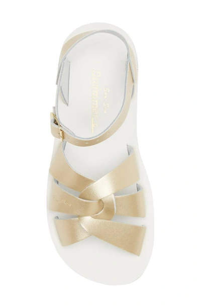 Shop Salt Water Sandals By Hoy Swimmer Sandal In Gold