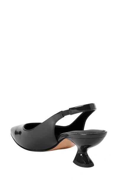 Shop Katy Perry The Laterr Square Toe Kitten Heel Pump In Black Patent