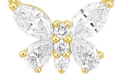Shop Bony Levy Simpler Obsession Diamond Butterfly Pendant Necklace In 18k Yellow Gold