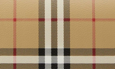 Burberry Medium Note Coated Canvas Crossbody Bag In Briar Brown