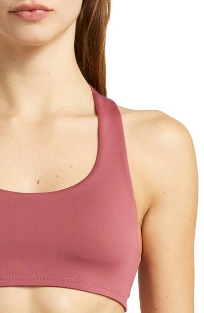 Alo Yoga Airlift Advantage Sports Bra In Mars Clay