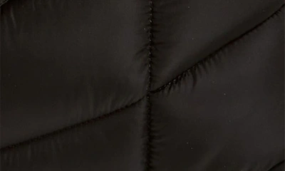 Saint Laurent Medium Puffer Econyl® Regenerated Nylon Messenger Bag In Black