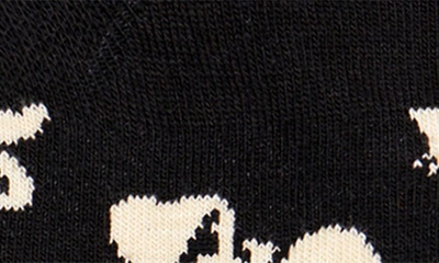 Shop Happy Socks Pets Assorted 3-pack No-show Socks In Black