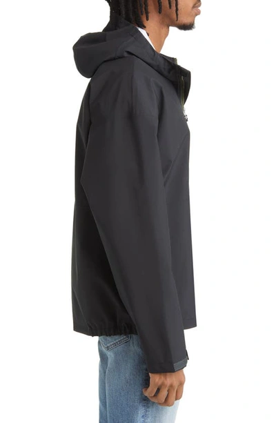 Shop Cotopaxi Cielo Water Repellent Hooded Rain Jacket In All Black