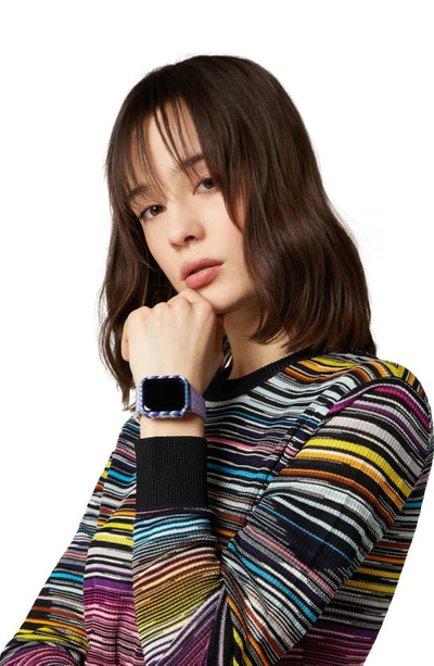 Shop Missoni Zigzag 41mm Apple Watch® Gift Set In Lilac