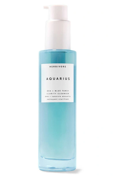 Shop Herbivore Botanicals Aquarius Bha + Blue Tansy Clarifying Cleanser