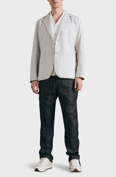 Shop Rag & Bone 365 Paper Cotton Blazer In Light Grey
