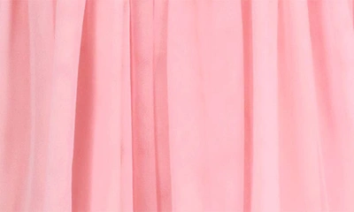 Shop Zunie Kids' Crochet Rainbow & Tulle Dress In Ivory/ Pink