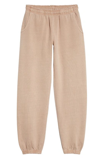 Shop Melody Ehsani Gender Inclusive Heavy Fleece Sweatpants In Warm Taupe
