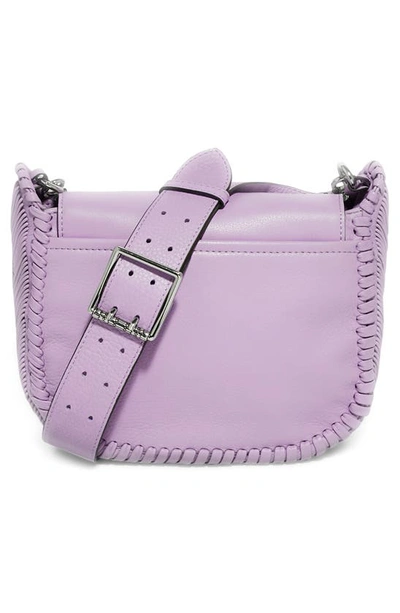 Shop Aimee Kestenberg All For Love Leather Crossbody Bag In Lavender
