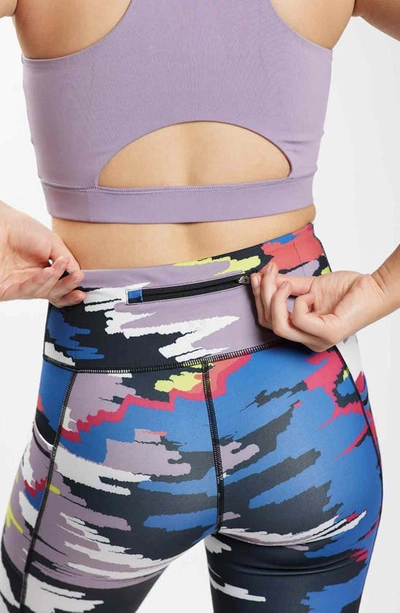 Tomboyx Spark High Waist Pocket Bike Shorts In Disruptor