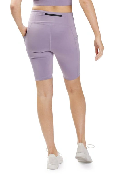 Shop Tomboyx Spark High Waist Pocket Bike Shorts In Runners High